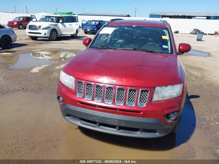 2014 Jeep Compass Latitude VIN: 1C4NJCEBXED537893 Lot: 39577232