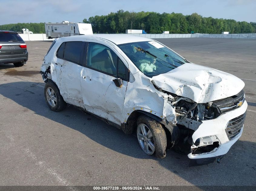 2020 Chevrolet Trax Fwd Ls VIN: KL7CJKSBXLB086329 Lot: 39577239