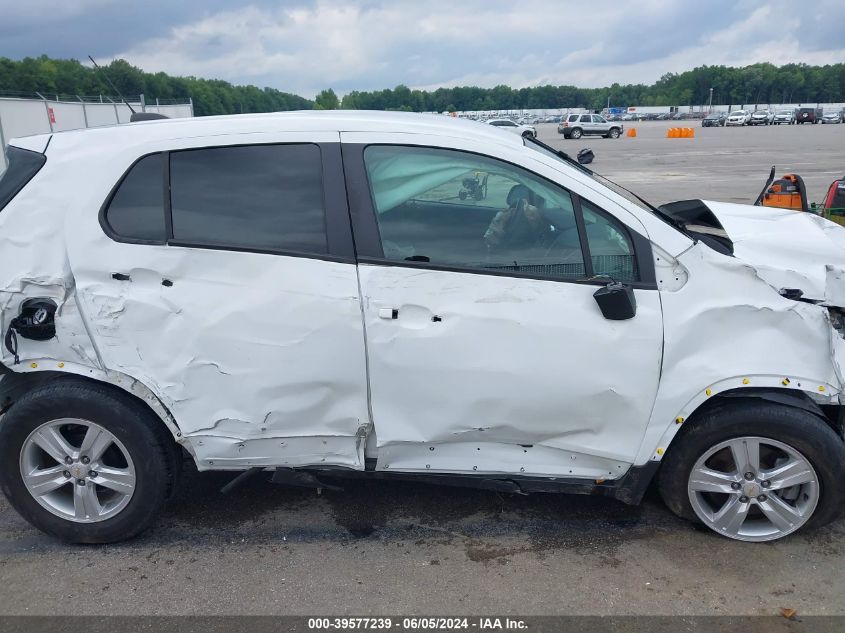 2020 Chevrolet Trax Fwd Ls VIN: KL7CJKSBXLB086329 Lot: 39577239