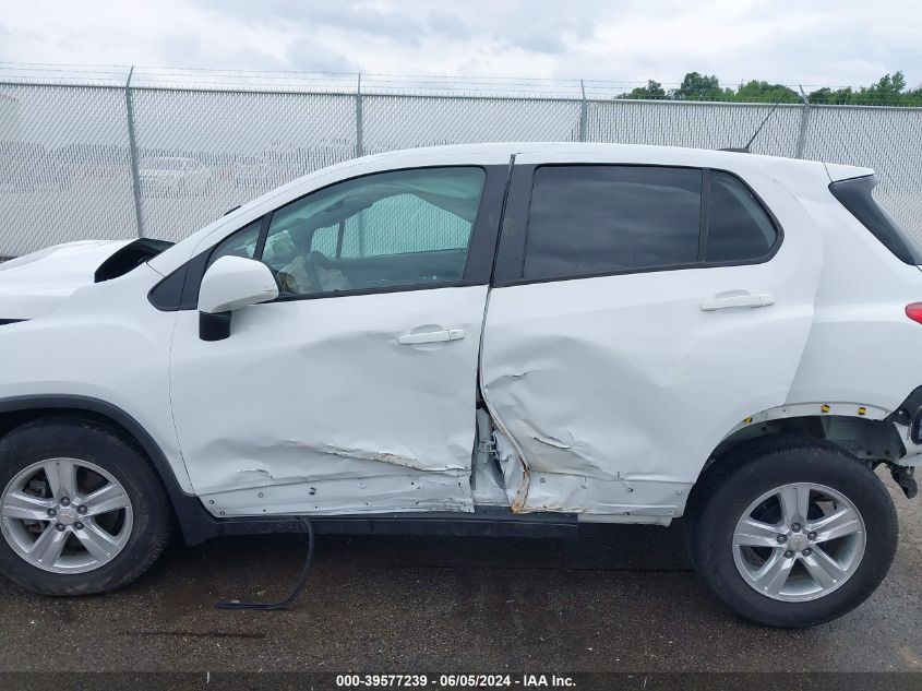 2020 Chevrolet Trax Fwd Ls VIN: KL7CJKSBXLB086329 Lot: 39577239