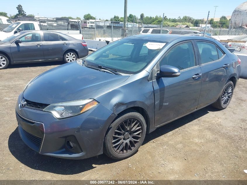 2014 Toyota Corolla S VIN: 5YFBURHE2EP111888 Lot: 39577242