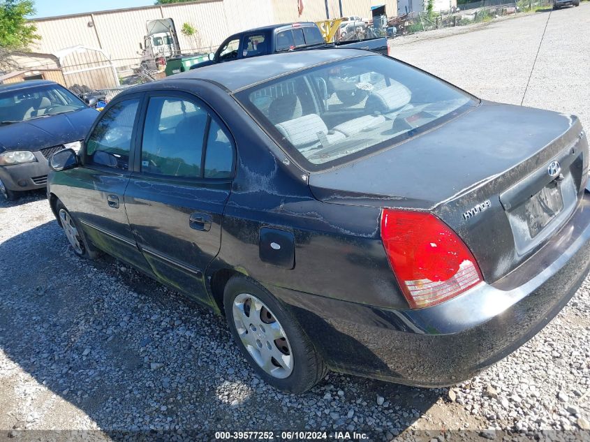 2005 Hyundai Elantra Gls/Gt VIN: KMHDN46D45U073694 Lot: 39577252