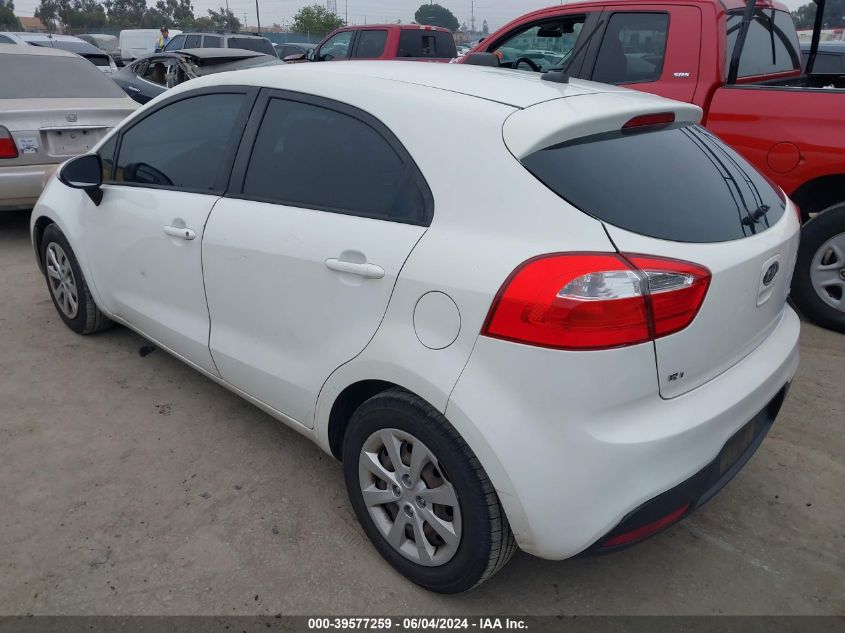 2013 Kia Rio Lx VIN: KNADM5A35D6109078 Lot: 39577259