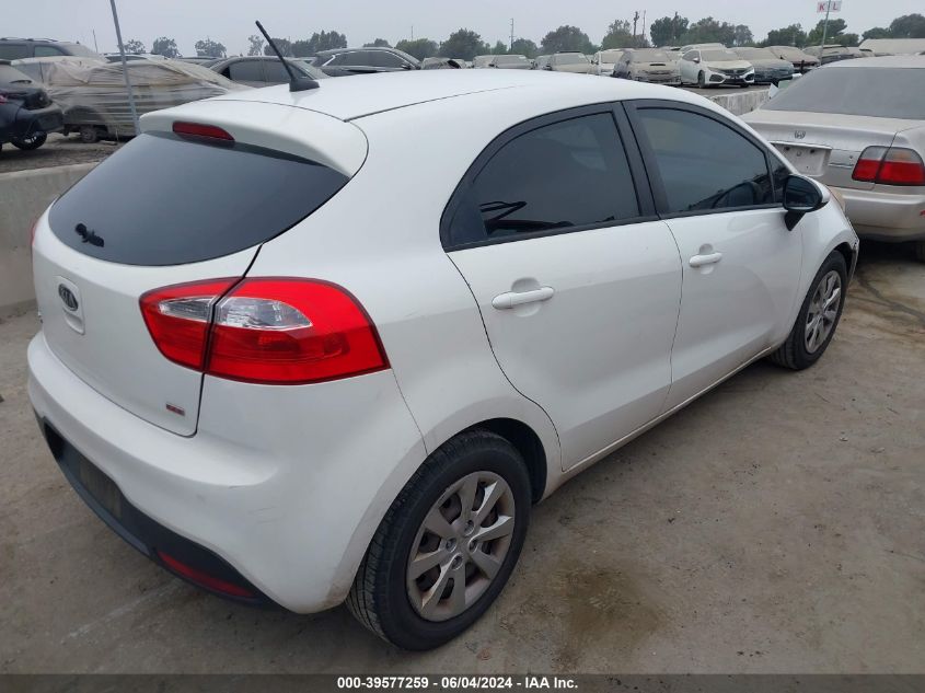 2013 Kia Rio Lx VIN: KNADM5A35D6109078 Lot: 39577259