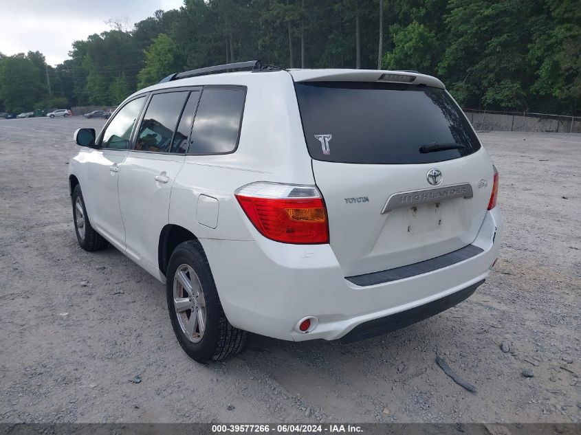 2009 Toyota Highlander VIN: JTEDA41A092003314 Lot: 39577266