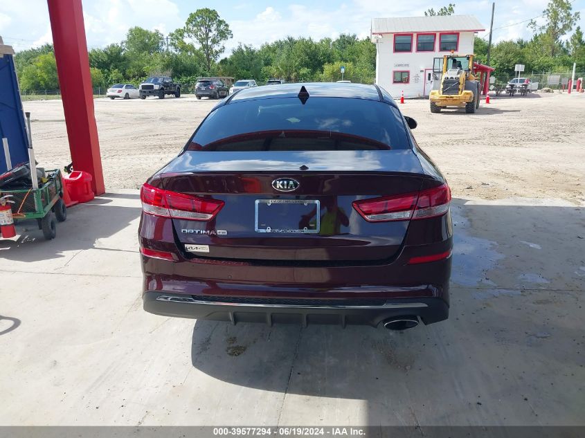 2020 Kia Optima Lx VIN: 5XXGT4L31LG427838 Lot: 39577294