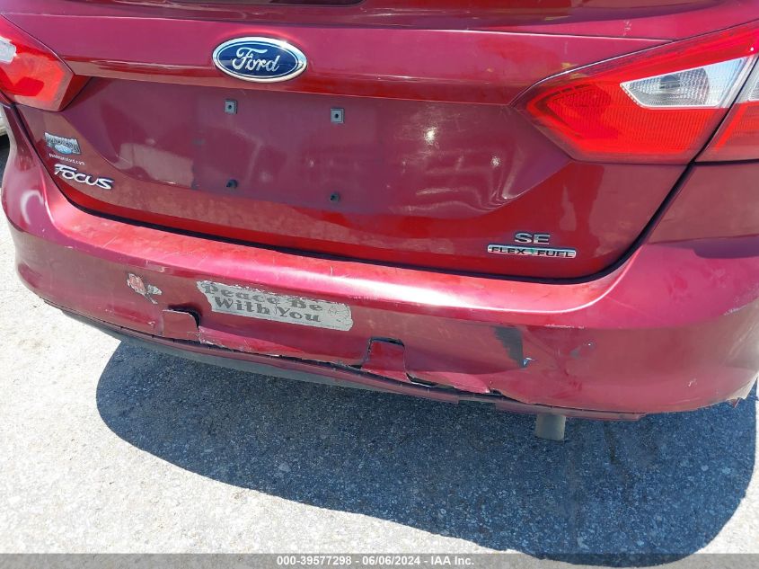 2014 Ford Focus Se VIN: 1FADP3F21EL381523 Lot: 39577298