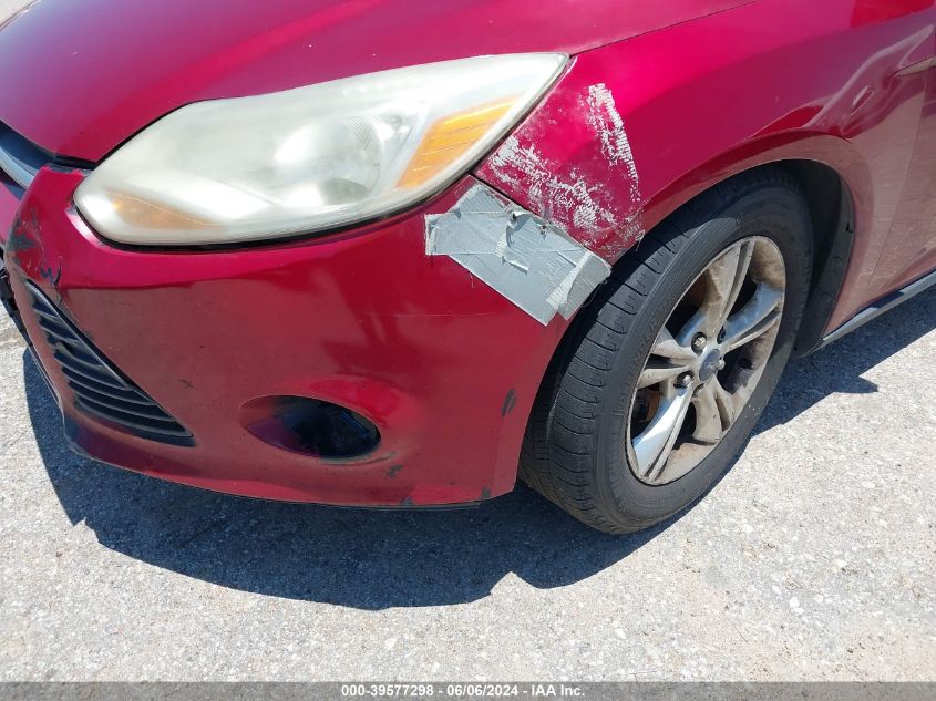 2014 Ford Focus Se VIN: 1FADP3F21EL381523 Lot: 39577298