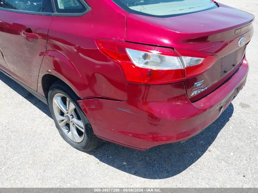 2014 Ford Focus Se VIN: 1FADP3F21EL381523 Lot: 39577298