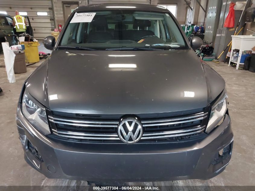 2014 Volkswagen Tiguan Se VIN: WVGBV3AX0EW564268 Lot: 39577304