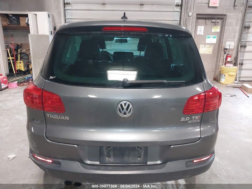 2014 Volkswagen Tiguan Se VIN: WVGBV3AX0EW564268 Lot: 39577304