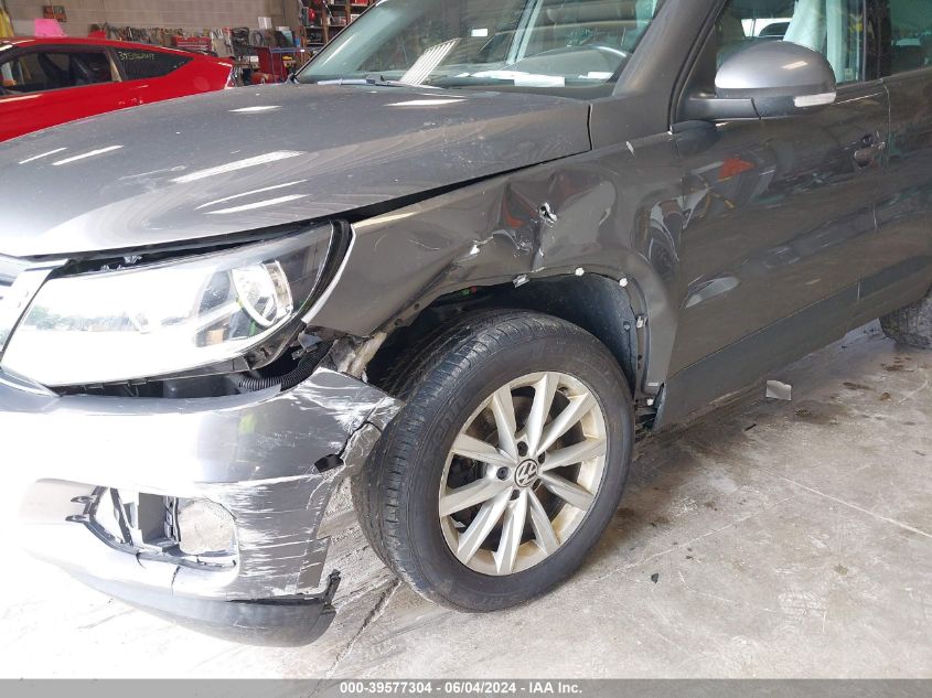 2014 Volkswagen Tiguan Se VIN: WVGBV3AX0EW564268 Lot: 39577304