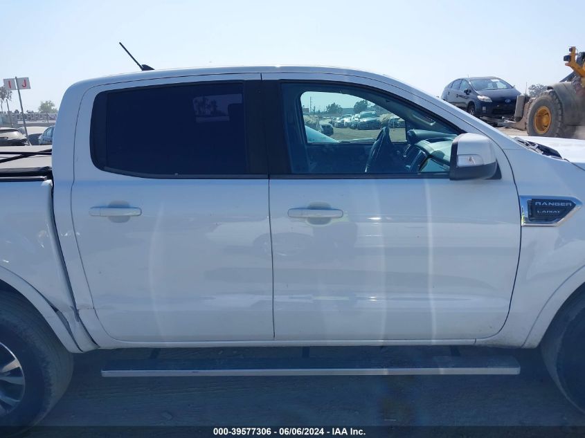 2019 Ford Ranger Lariat VIN: 1FTER4EH2KLA15666 Lot: 39577306