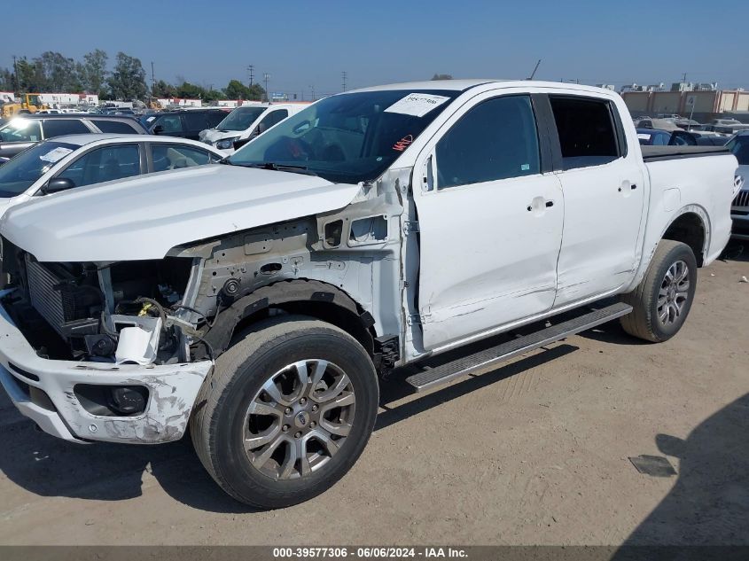 2019 Ford Ranger Lariat VIN: 1FTER4EH2KLA15666 Lot: 39577306