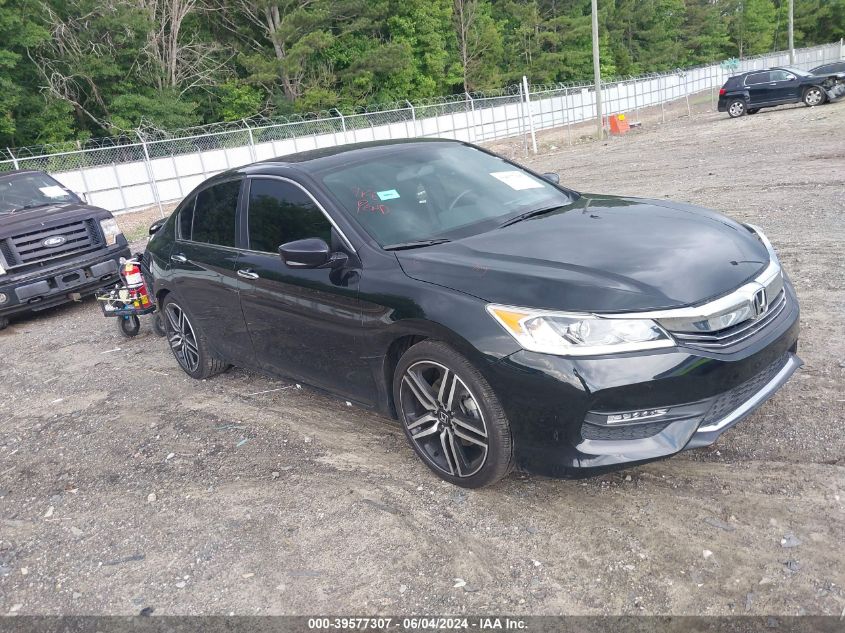 2017 Honda Accord Sport Se VIN: 1HGCR2F18HA108274 Lot: 39577307