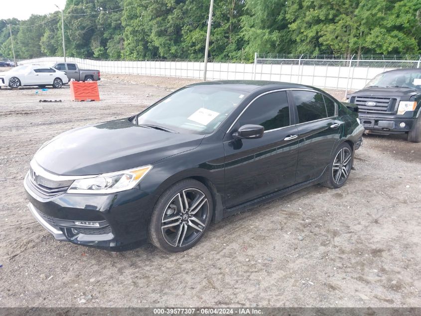 2017 Honda Accord Sport Se VIN: 1HGCR2F18HA108274 Lot: 39577307