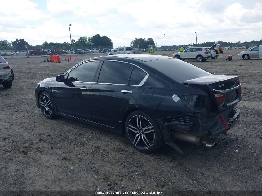 2017 Honda Accord Sport Se VIN: 1HGCR2F18HA108274 Lot: 39577307