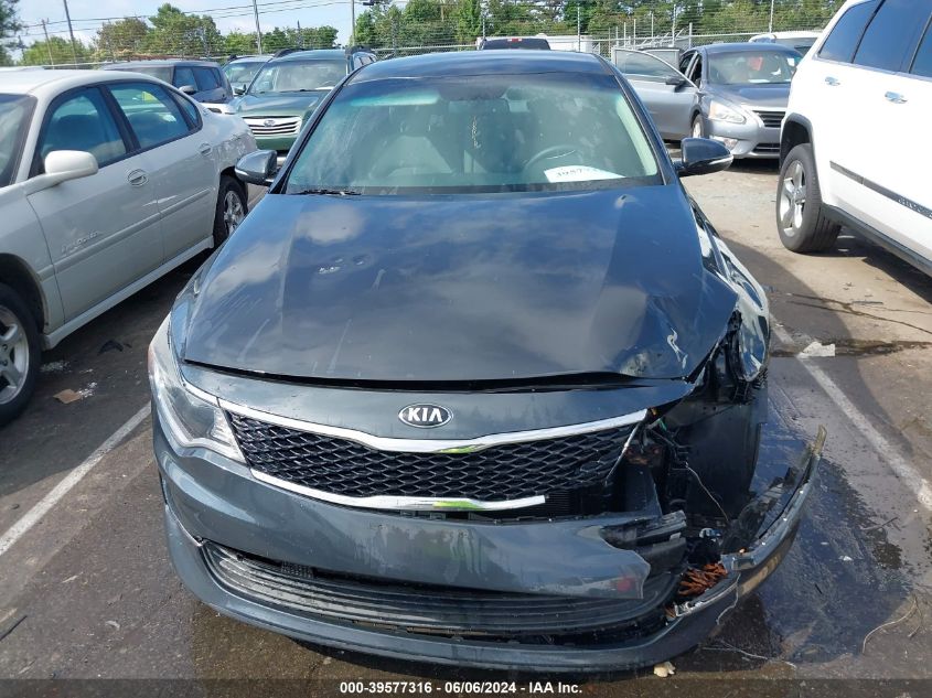 2016 Kia Optima Lx VIN: 5XXGT4L32GG018981 Lot: 39577316