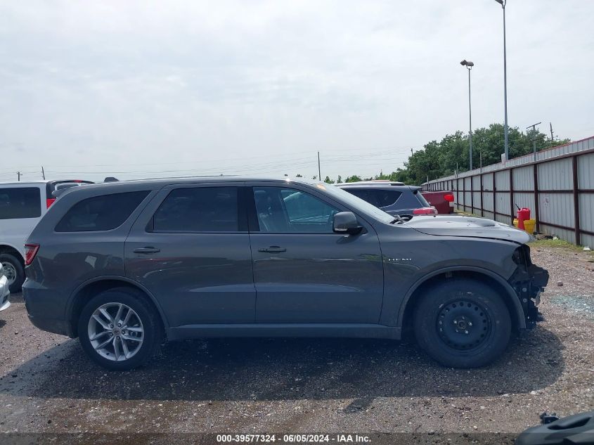 2022 Dodge Durango R/T Awd VIN: 1C4SDJCT7NC227605 Lot: 39577324