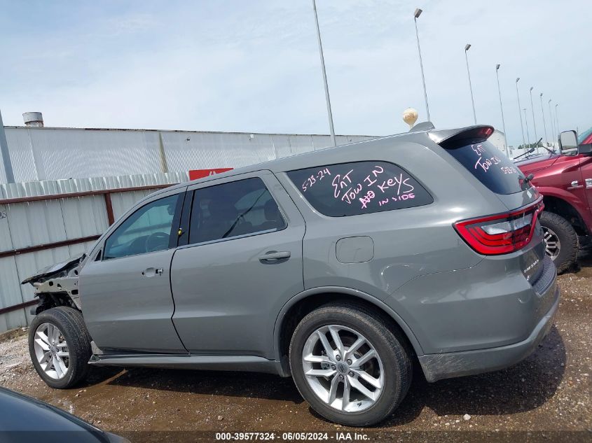 2022 Dodge Durango R/T Awd VIN: 1C4SDJCT7NC227605 Lot: 39577324