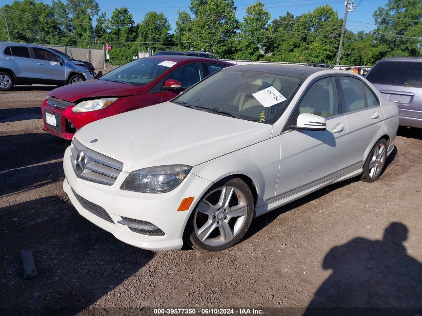 2011 Mercedes-Benz C 300 Luxury 4Matic/Sport 4Matic VIN: WDDGF8BB5BR141614 Lot: 39577350