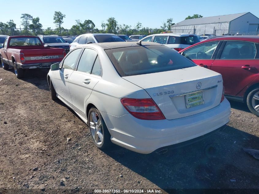 2011 Mercedes-Benz C 300 Luxury 4Matic/Sport 4Matic VIN: WDDGF8BB5BR141614 Lot: 39577350