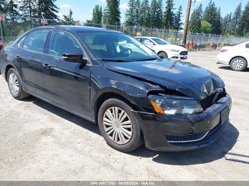 2015 Volkswagen Passat 1.8T S VIN: 1VWAT7A33FC007980 Lot: 39577352