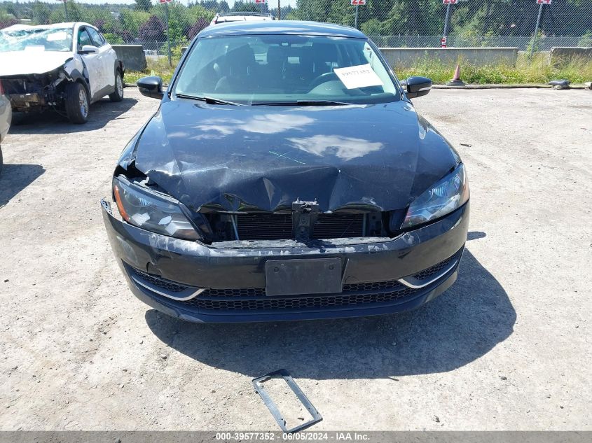 2015 Volkswagen Passat 1.8T S VIN: 1VWAT7A33FC007980 Lot: 39577352