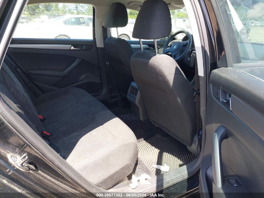 2015 Volkswagen Passat 1.8T S VIN: 1VWAT7A33FC007980 Lot: 39577352