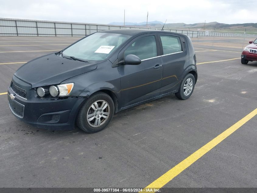 2013 Chevrolet Sonic Lt Auto VIN: 1G1JC6SH6D4149425 Lot: 39577384