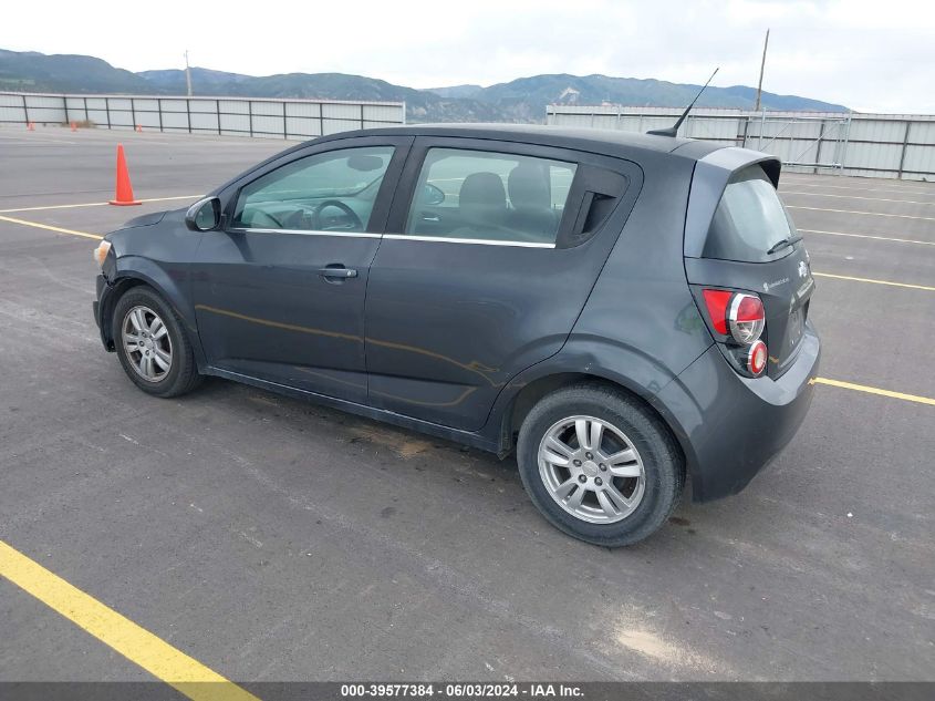 2013 Chevrolet Sonic Lt Auto VIN: 1G1JC6SH6D4149425 Lot: 39577384