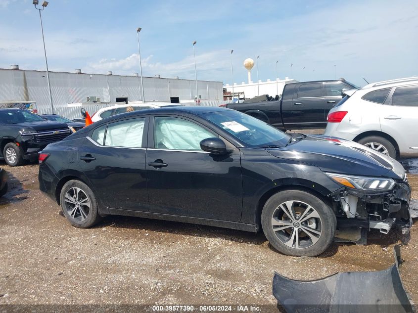 2023 Nissan Sentra Sv Xtronic Cvt VIN: 3N1AB8CV9PY257908 Lot: 39577390