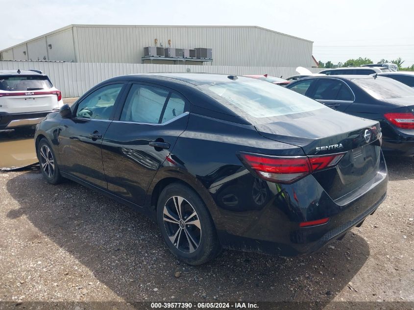 2023 Nissan Sentra Sv Xtronic Cvt VIN: 3N1AB8CV9PY257908 Lot: 39577390