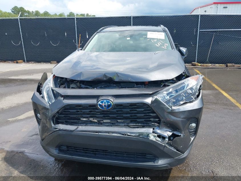 2020 Toyota Rav4 Xle Hybrid VIN: 2T3RWRFV1LW048667 Lot: 39577394