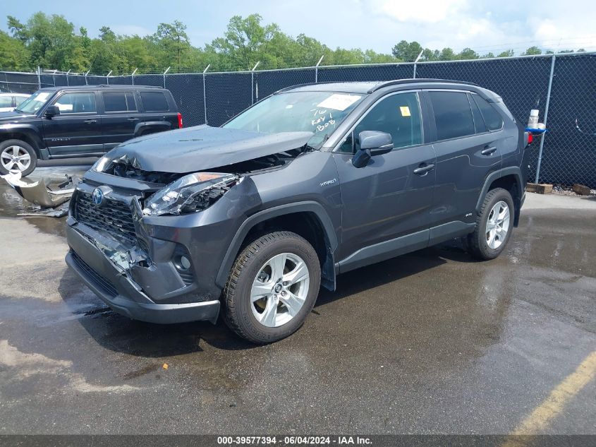 2020 Toyota Rav4 Xle Hybrid VIN: 2T3RWRFV1LW048667 Lot: 39577394