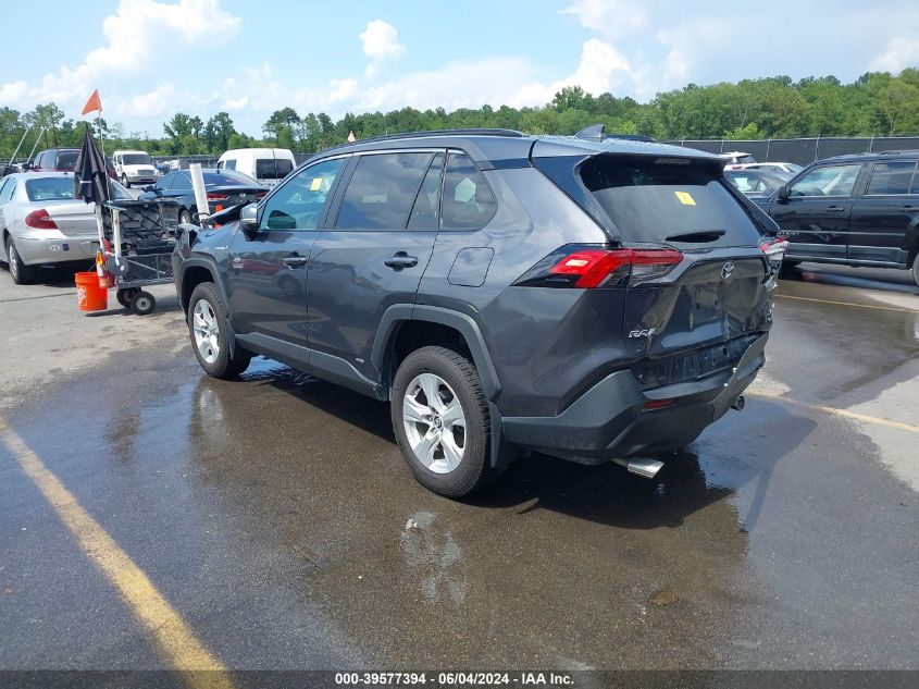 2020 Toyota Rav4 Xle Hybrid VIN: 2T3RWRFV1LW048667 Lot: 39577394