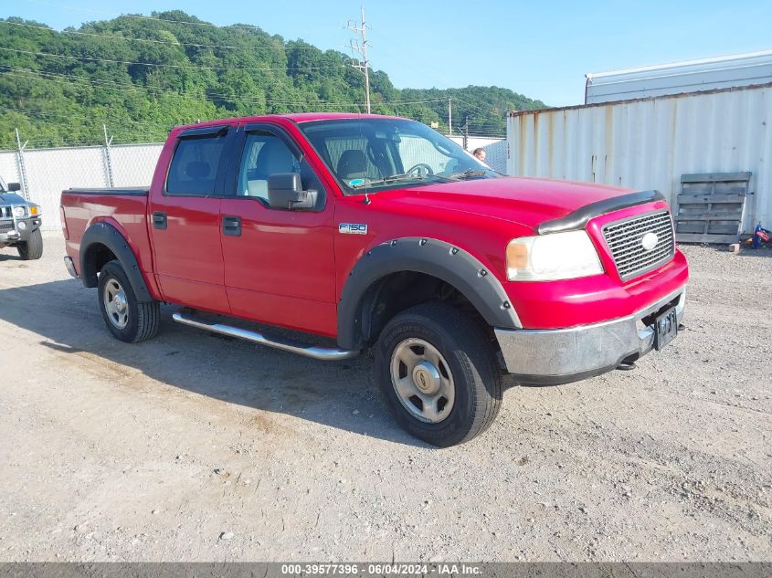 2006 Ford F-150 Fx4/Lariat/Xlt VIN: 1FTPW14V66FB47017 Lot: 39577396