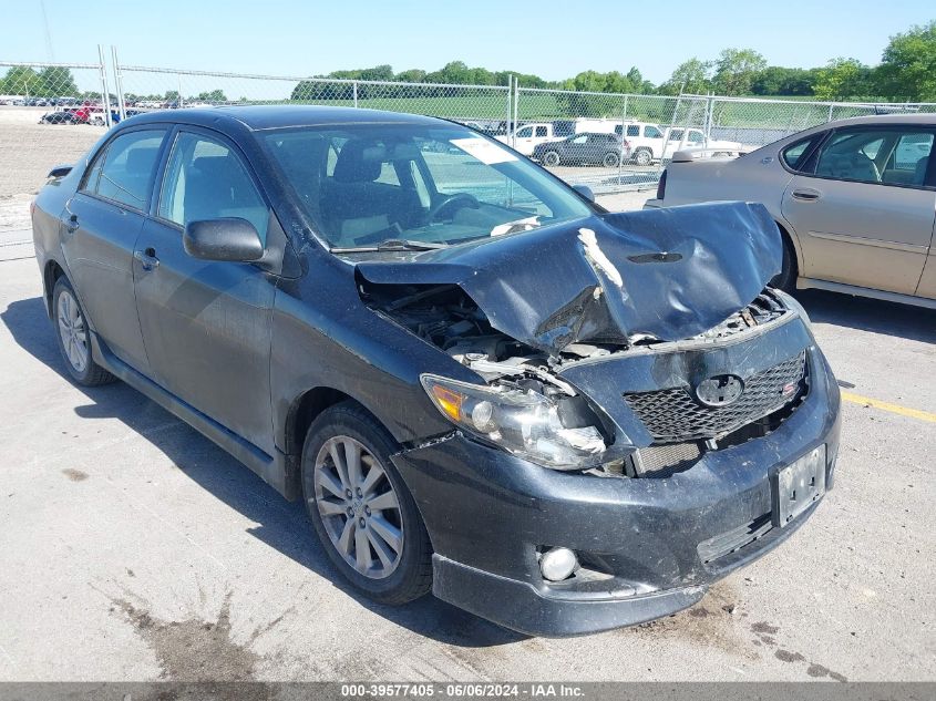 2010 Toyota Corolla S/Le/Xle VIN: 2T1BU4EEXAC443885 Lot: 39577405