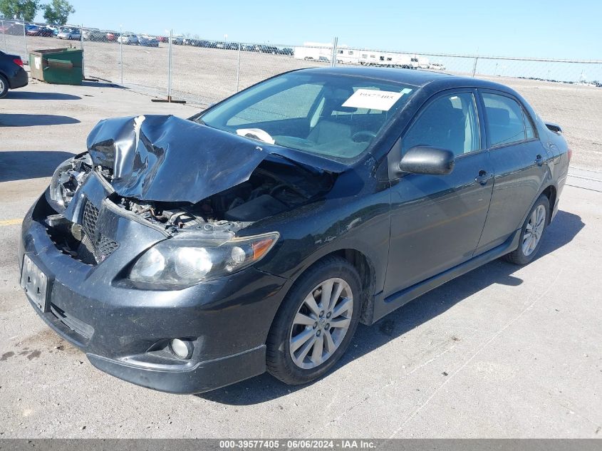 2010 Toyota Corolla S/Le/Xle VIN: 2T1BU4EEXAC443885 Lot: 39577405