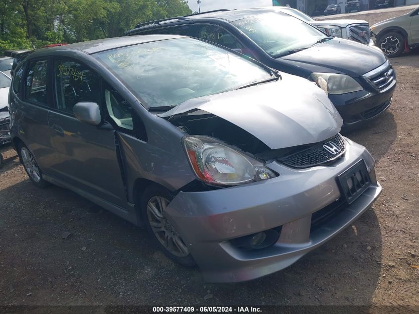 2010 Honda Fit Sport VIN: JHMGE8H45AC026940 Lot: 39577409