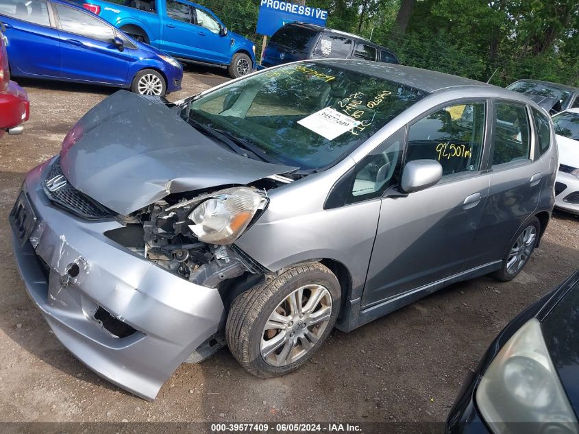 2010 Honda Fit Sport VIN: JHMGE8H45AC026940 Lot: 39577409