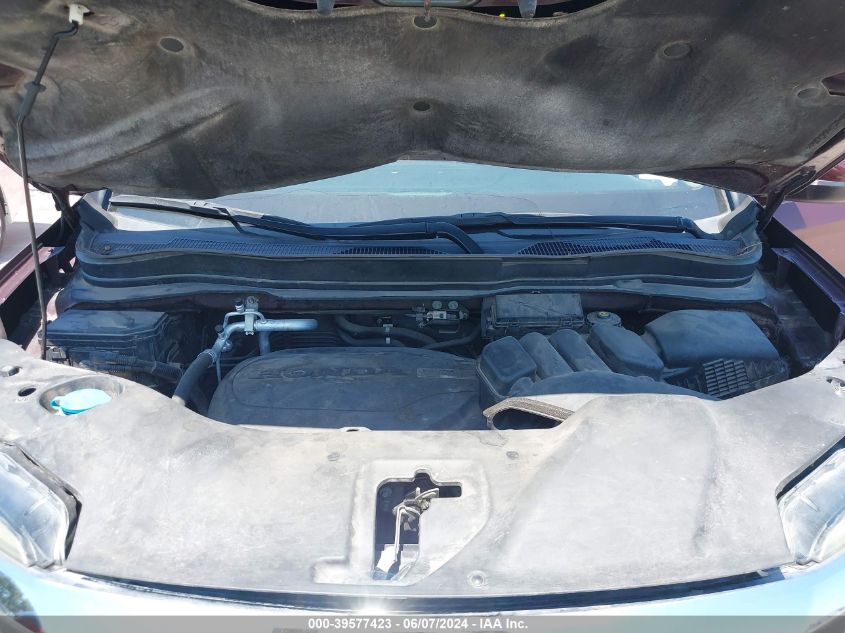 2016 Honda Pilot Ex-L VIN: 5FNYF5H57GB003830 Lot: 39577423