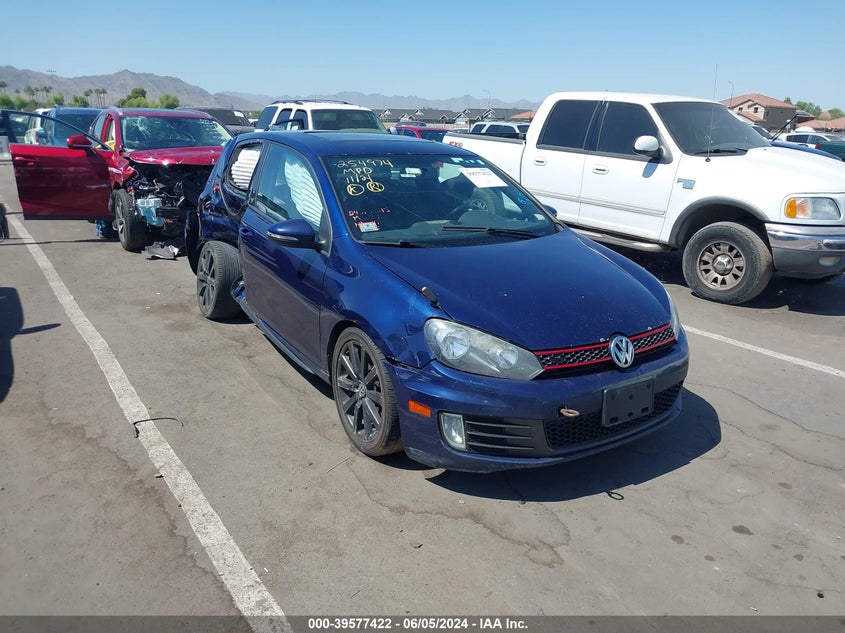 2013 VOLKSWAGEN GTI - WVWED7AJ4DW003612