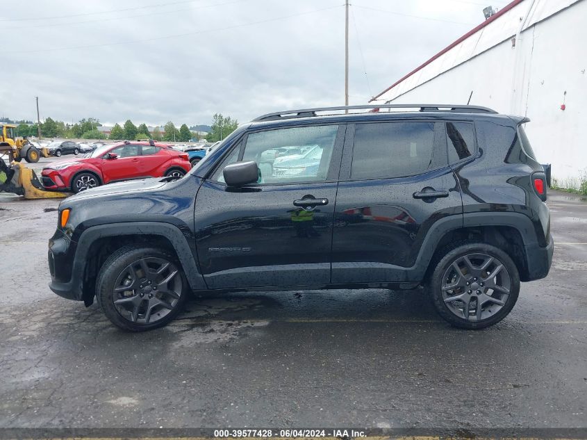 2021 Jeep Renegade 80Th Anniversary 4X4 VIN: ZACNJDBB1MPM72150 Lot: 39577428