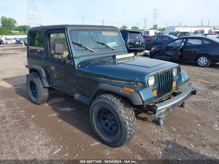 1994 Jeep Wrangler / Yj S VIN: 1J4FY19P2RP417076 Lot: 39577429