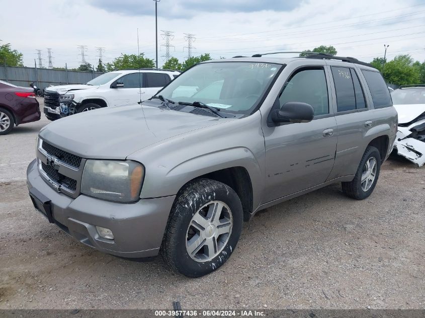 2007 Chevrolet Trailblazer Lt VIN: 1GNDT13S572108955 Lot: 39577436