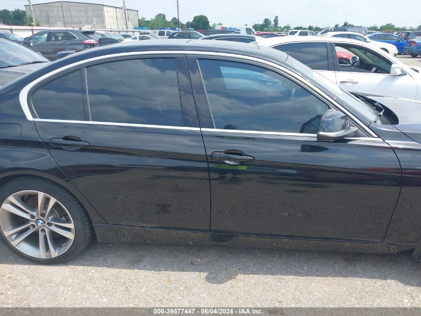 2015 BMW 335I VIN: WBA3A9C57FKW74100 Lot: 39577447