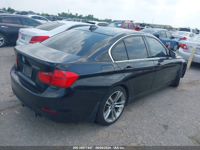 2015 BMW 335I VIN: WBA3A9C57FKW74100 Lot: 39577447