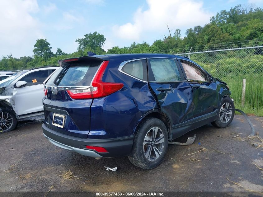 2017 Honda Cr-V Lx VIN: 5J6RW5H38HL000821 Lot: 39577453