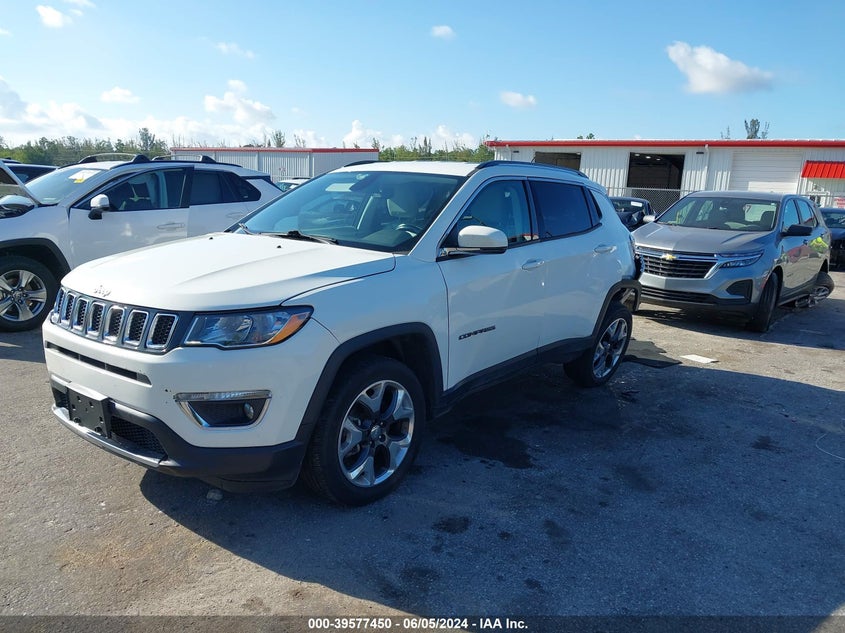VIN 3C4NJDCB4LT153429 2020 JEEP COMPASS LIMITED